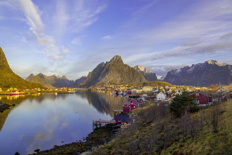 Panorama delle isole Lofoten